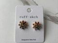 Smiling Flower (kids earrings)