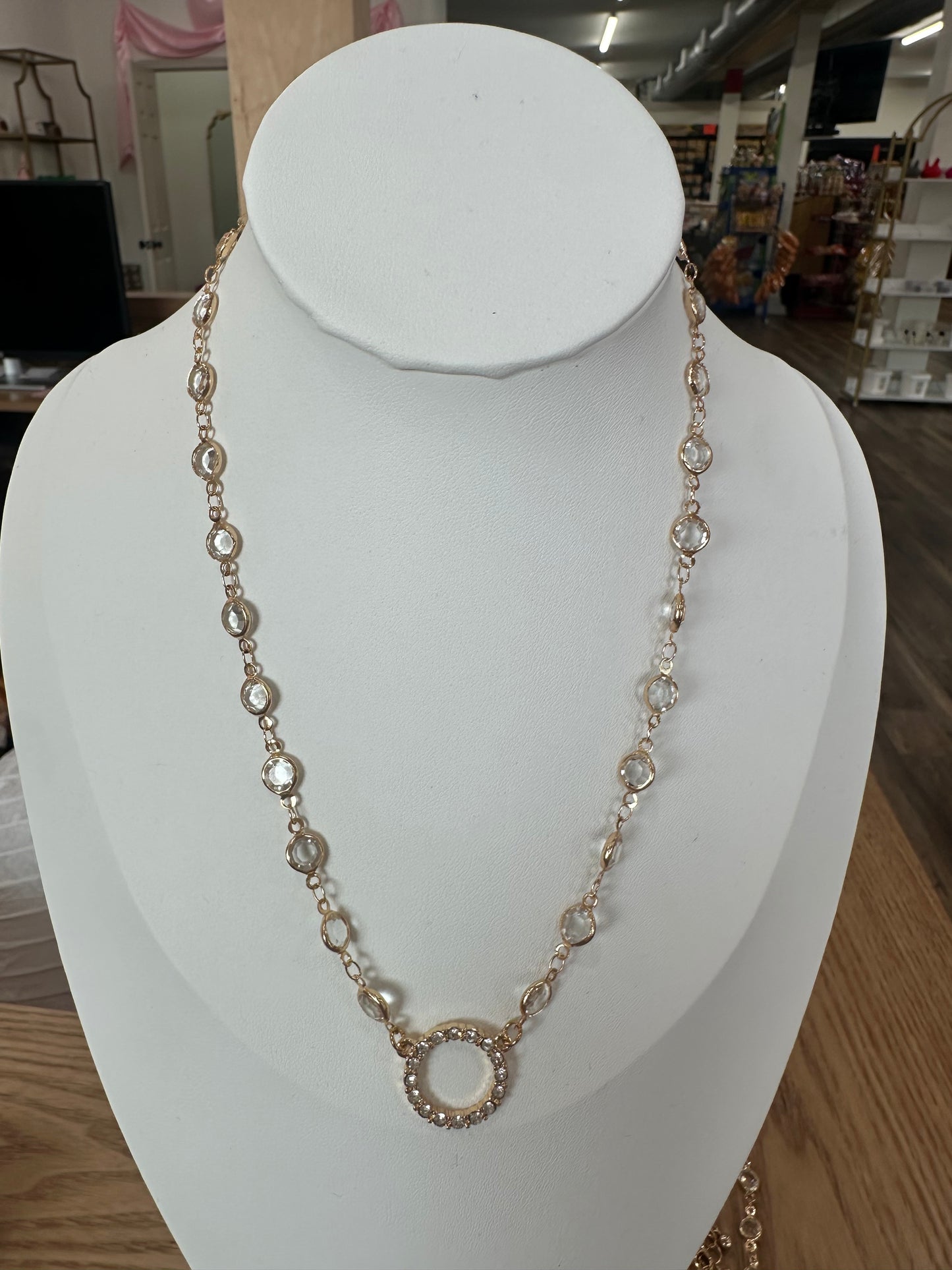 Crystal Gem Necklace