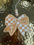 God is Greater Bow Freshie