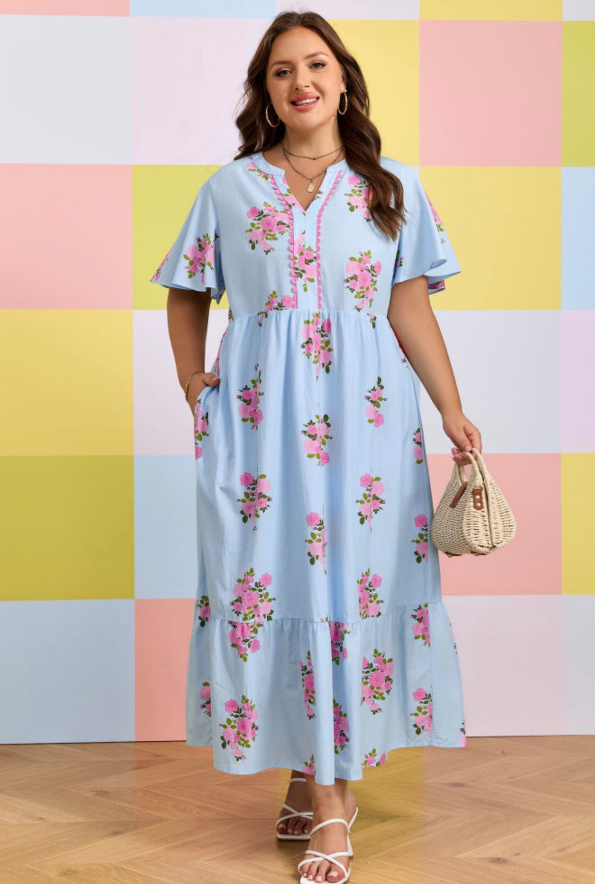 The Camie Floral Maxi Dress