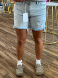Vervet- Loretta Midi Jean Shorts