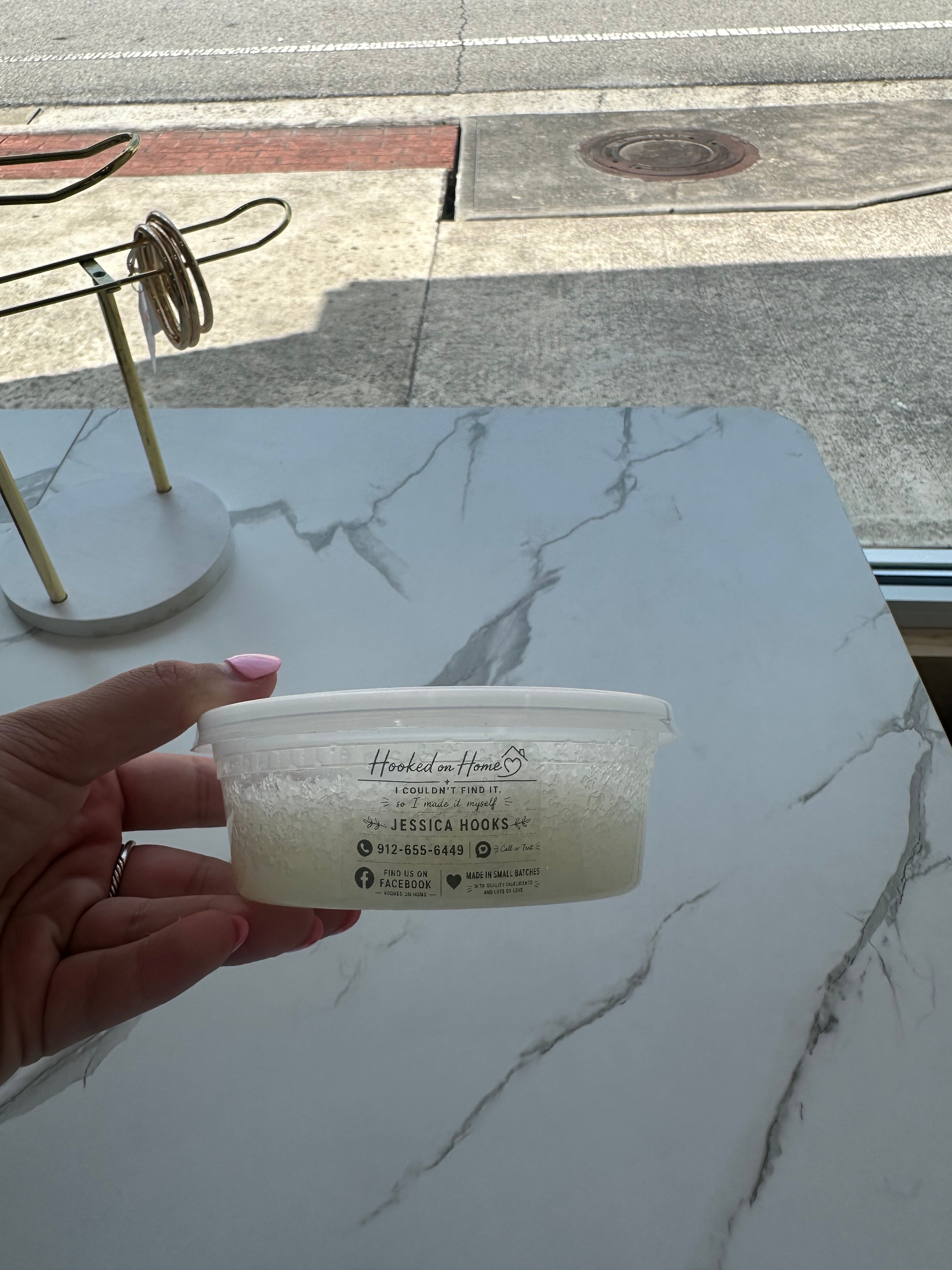 Hooked on Home Salt Scrub