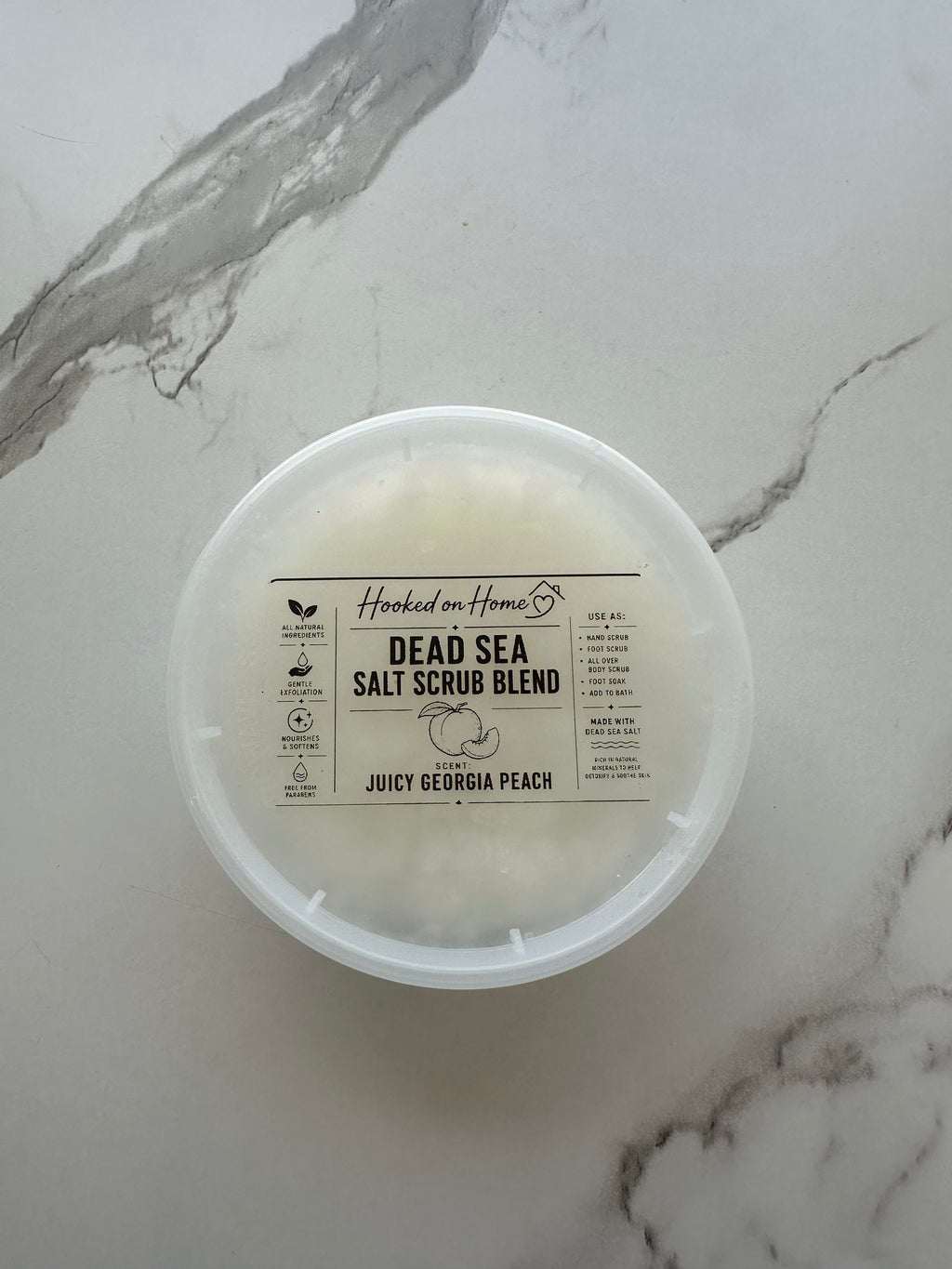 Hooked on Home Salt Scrub