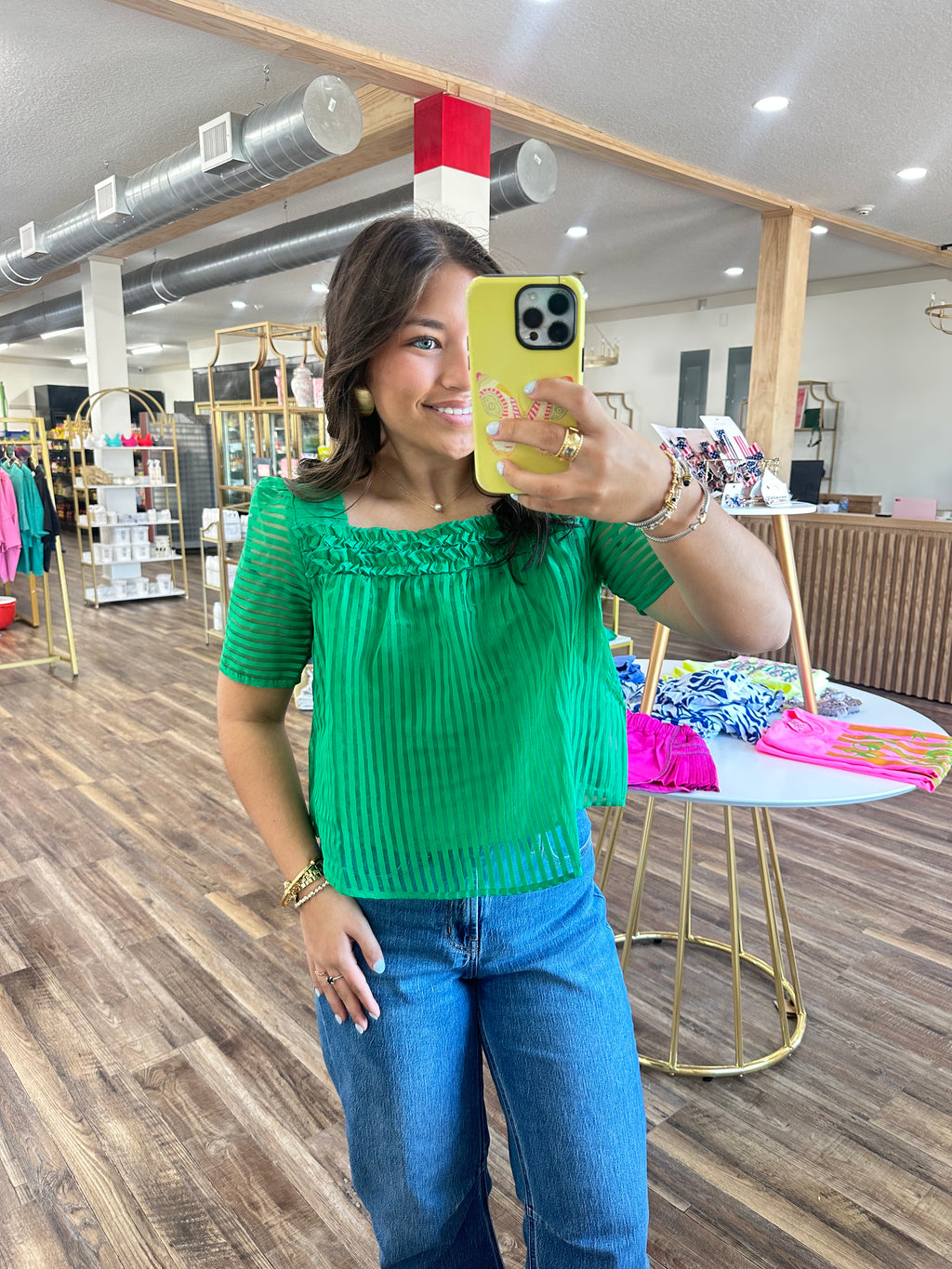 Emerald Charm Top