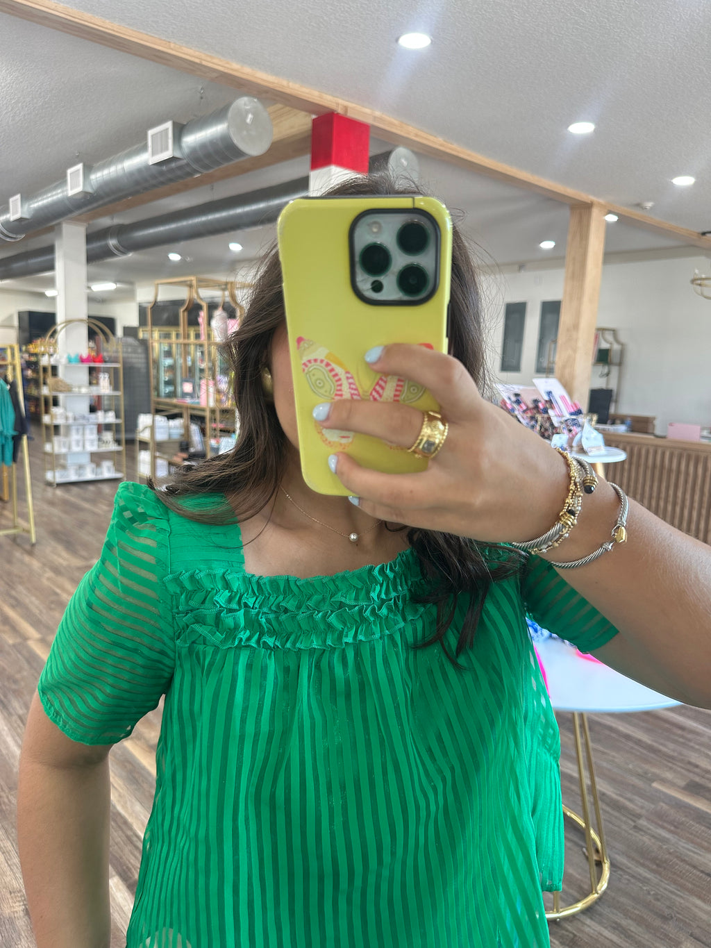 Emerald Charm Top