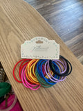 24 pc. Rainbow Hair Ties