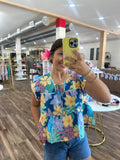 Tropical Bloom Top