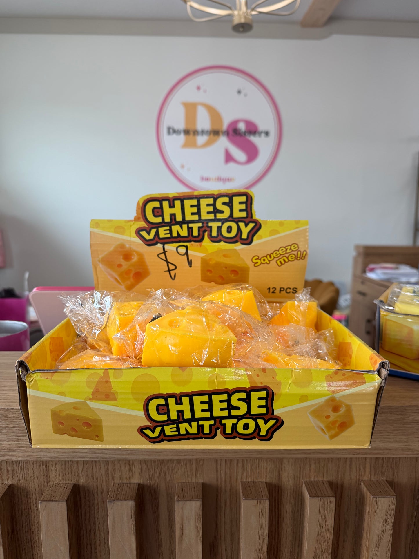 Cheese Vent Toy Squishy