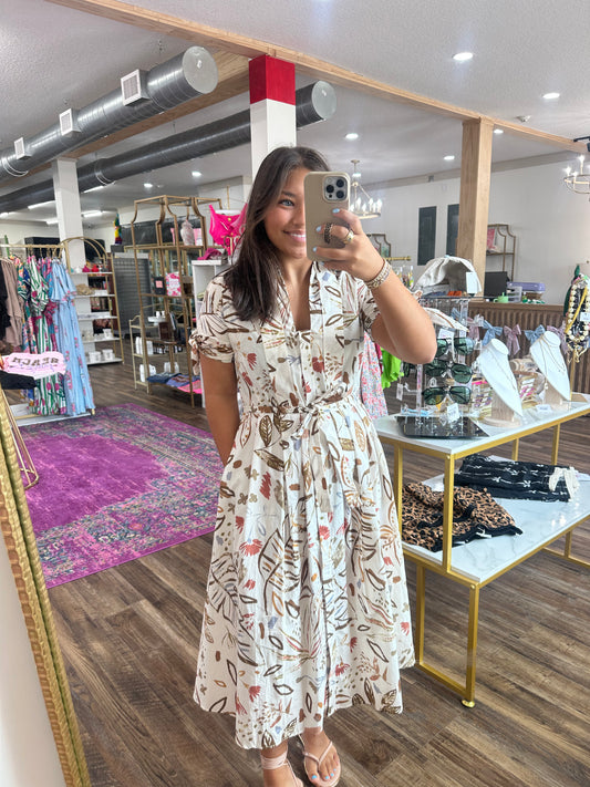 Autumn Breeze Maxi Dress