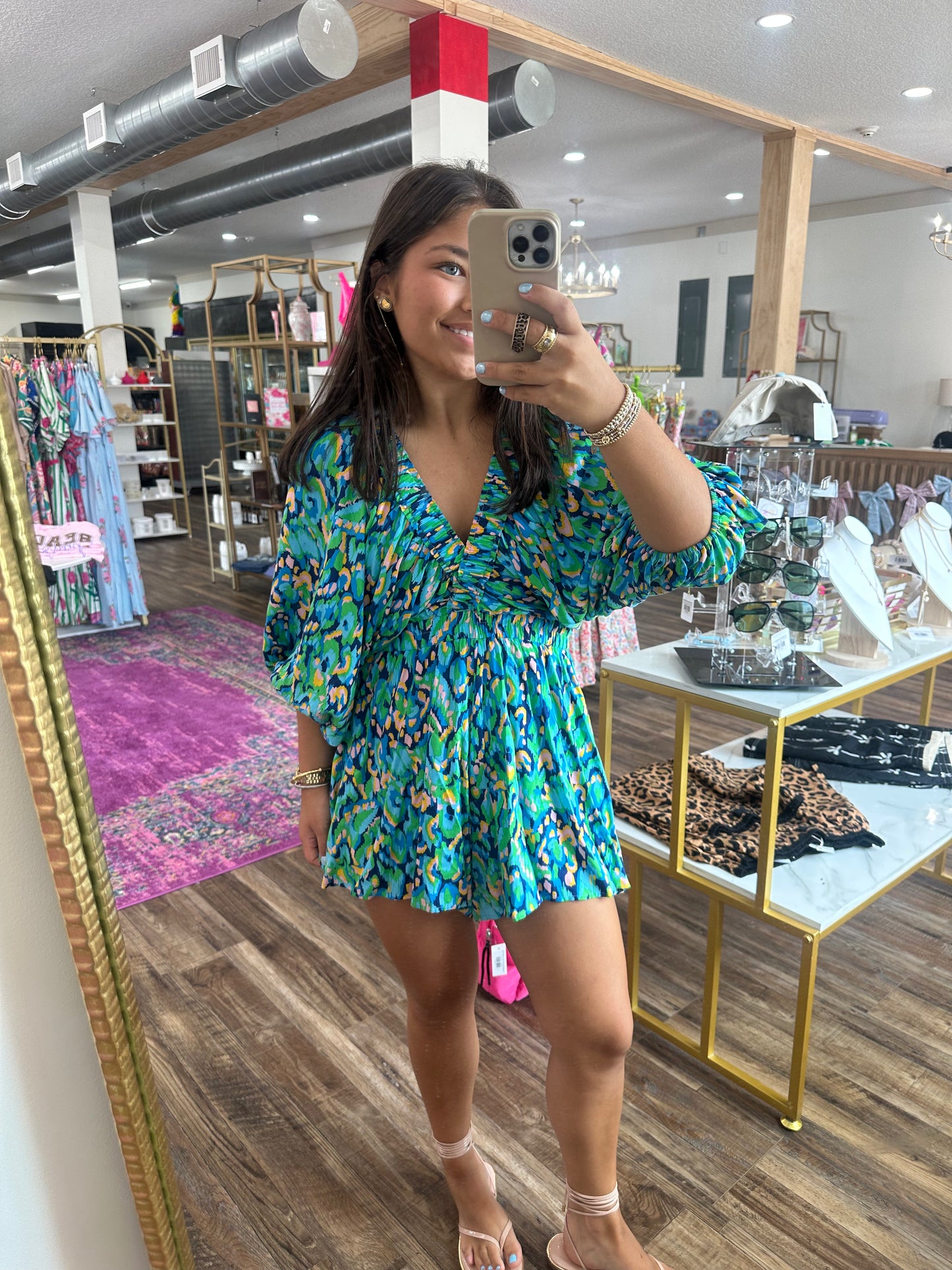 Tropical Tide Romper