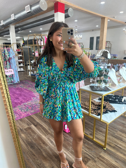 Tropical Tide Romper