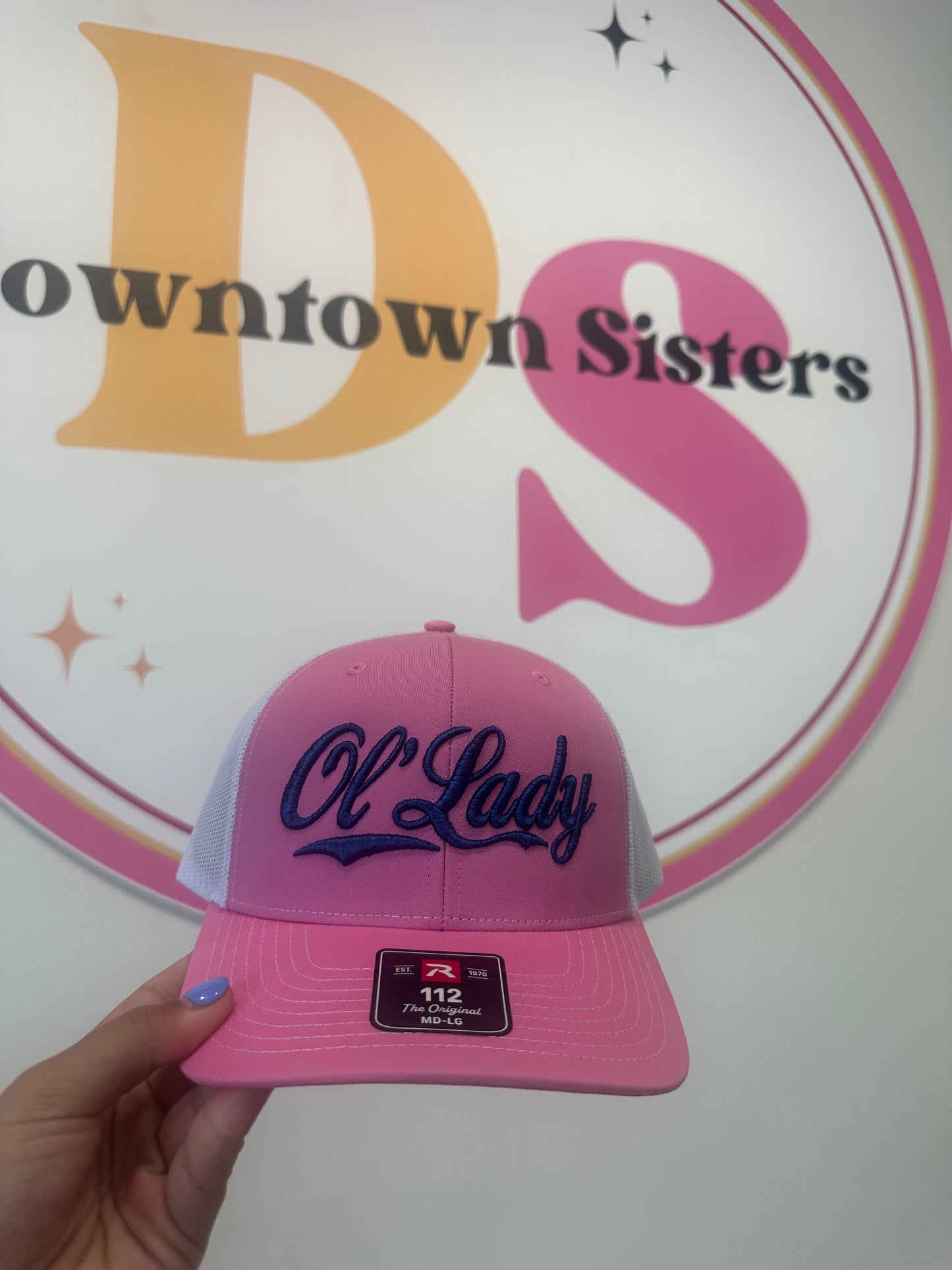 Ol' Lady Puff Trucker Hat