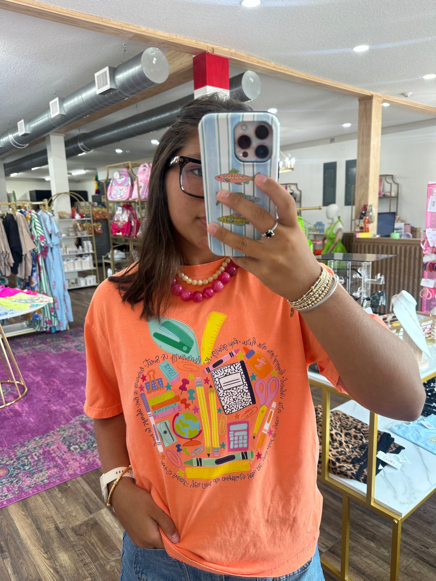 Classroom Apple Tee