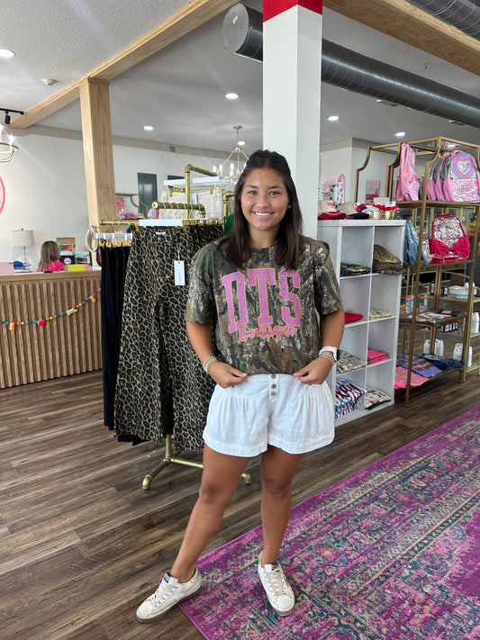 DTS Boutique Camo Tee