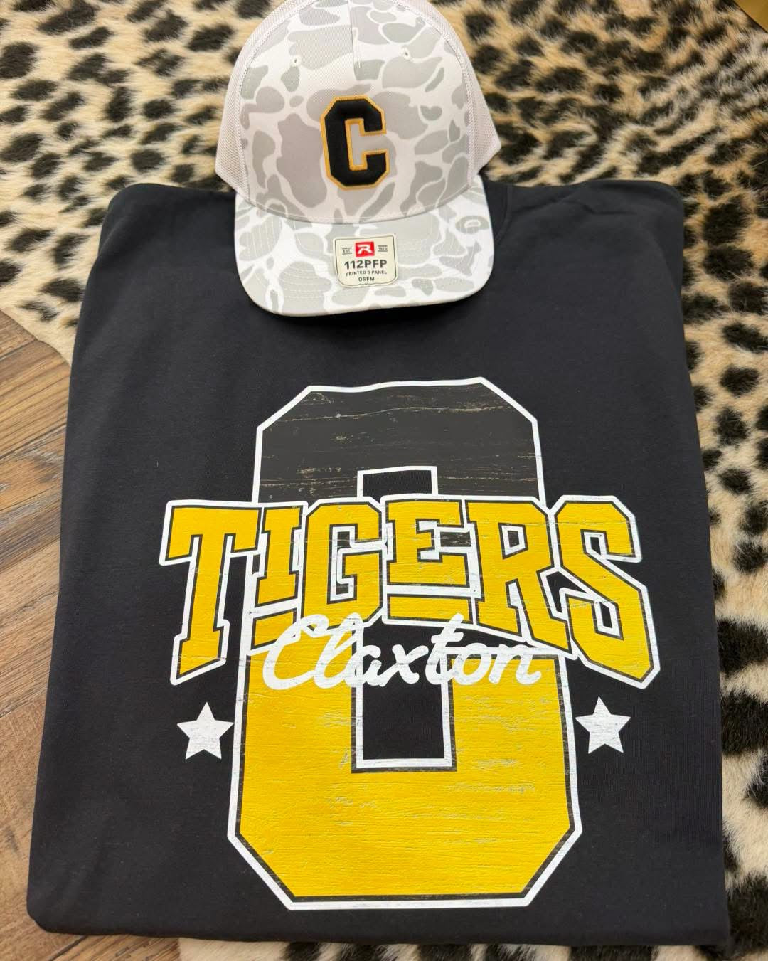 Claxton “C” Tigers Tee