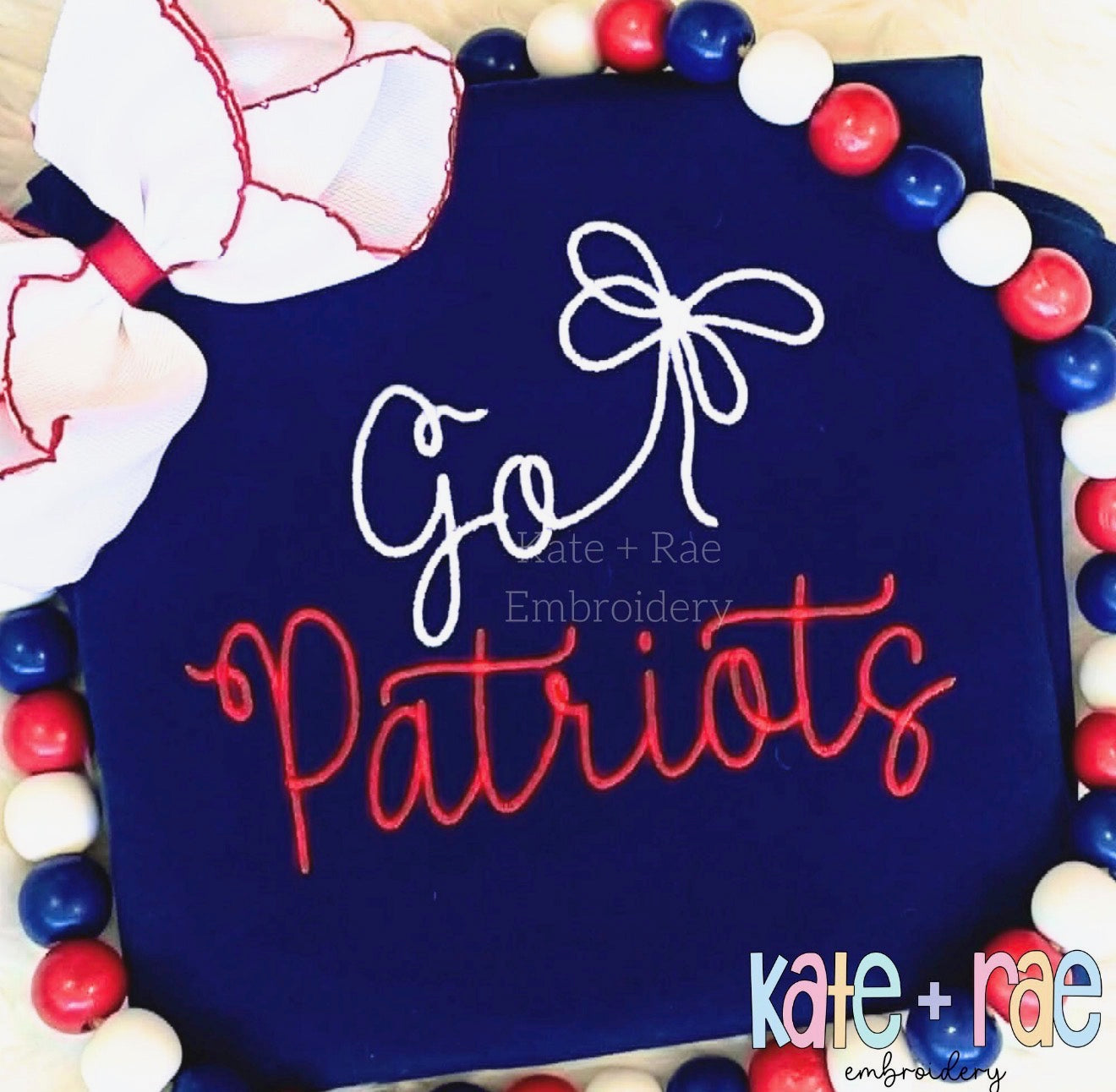 Patriots & Bows Tee