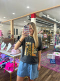 Orange Leopard Fall Tee