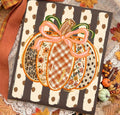 Leopard Patterned Pumpkin Tee