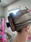Football Mom Claw Clip