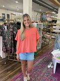 Textured Knit Top