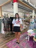 Polkadot Bow Bulldogs Tee