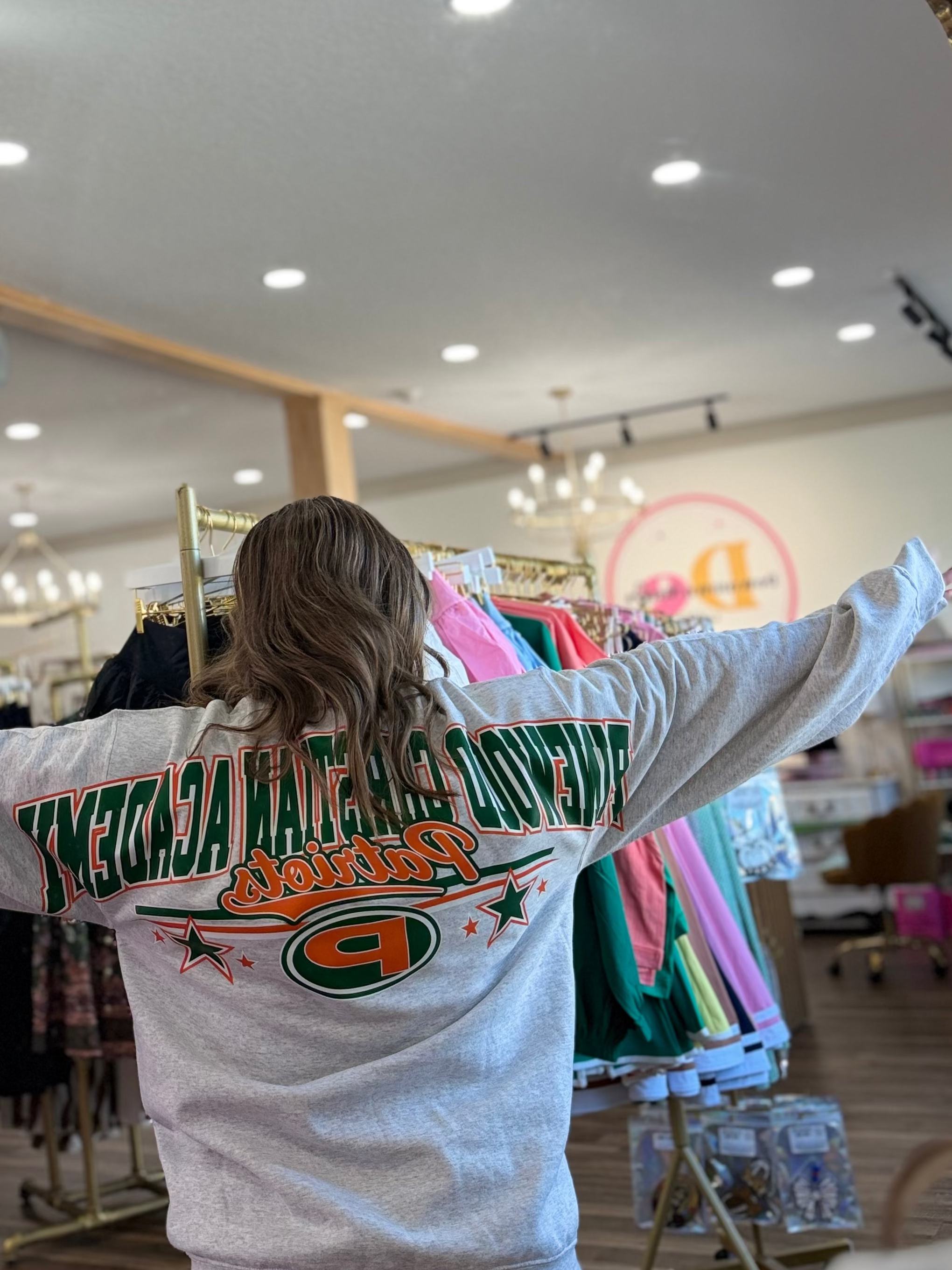 Pinewood Large Back Crewneck