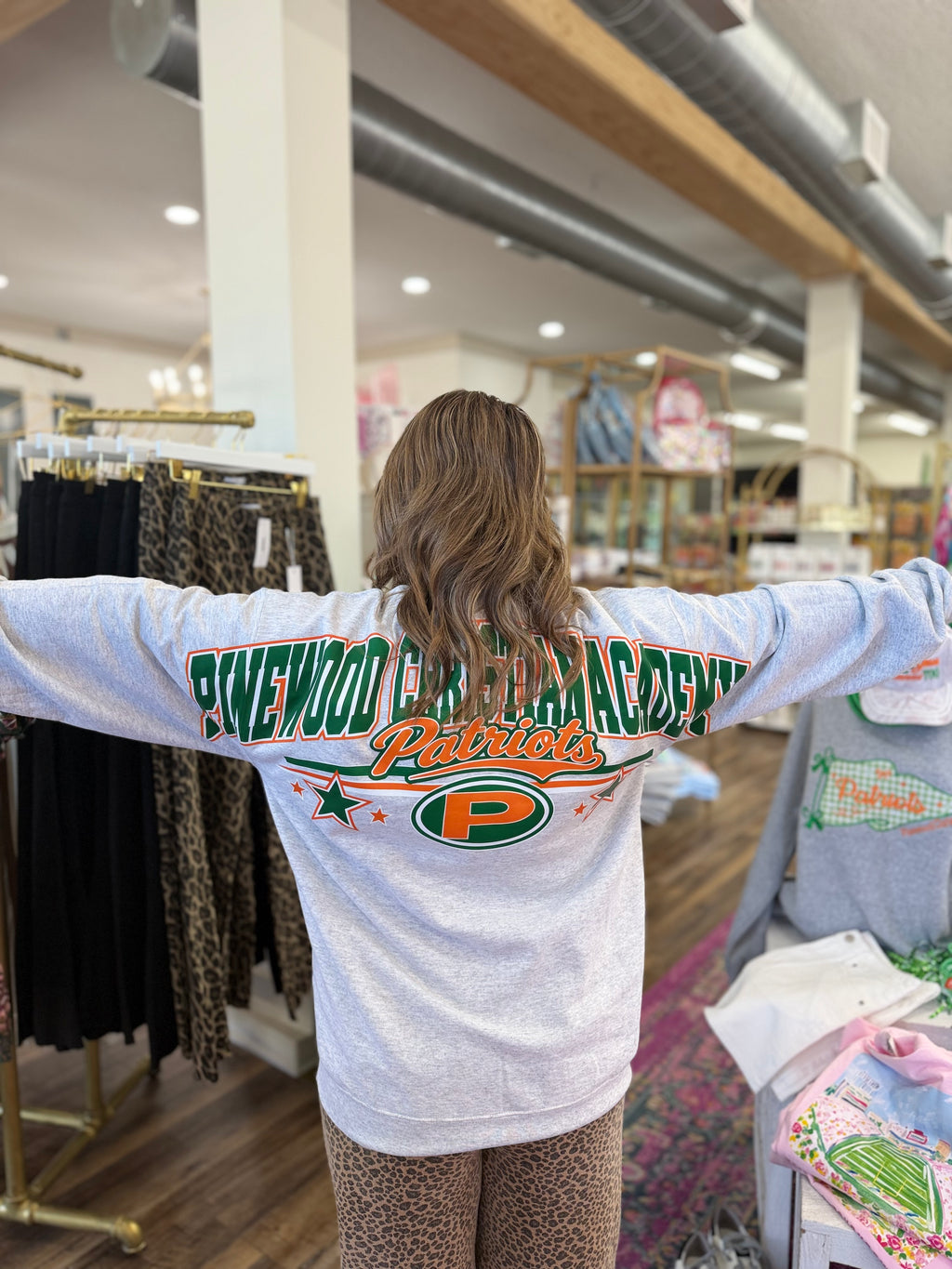 Pinewood Large Back Crewneck