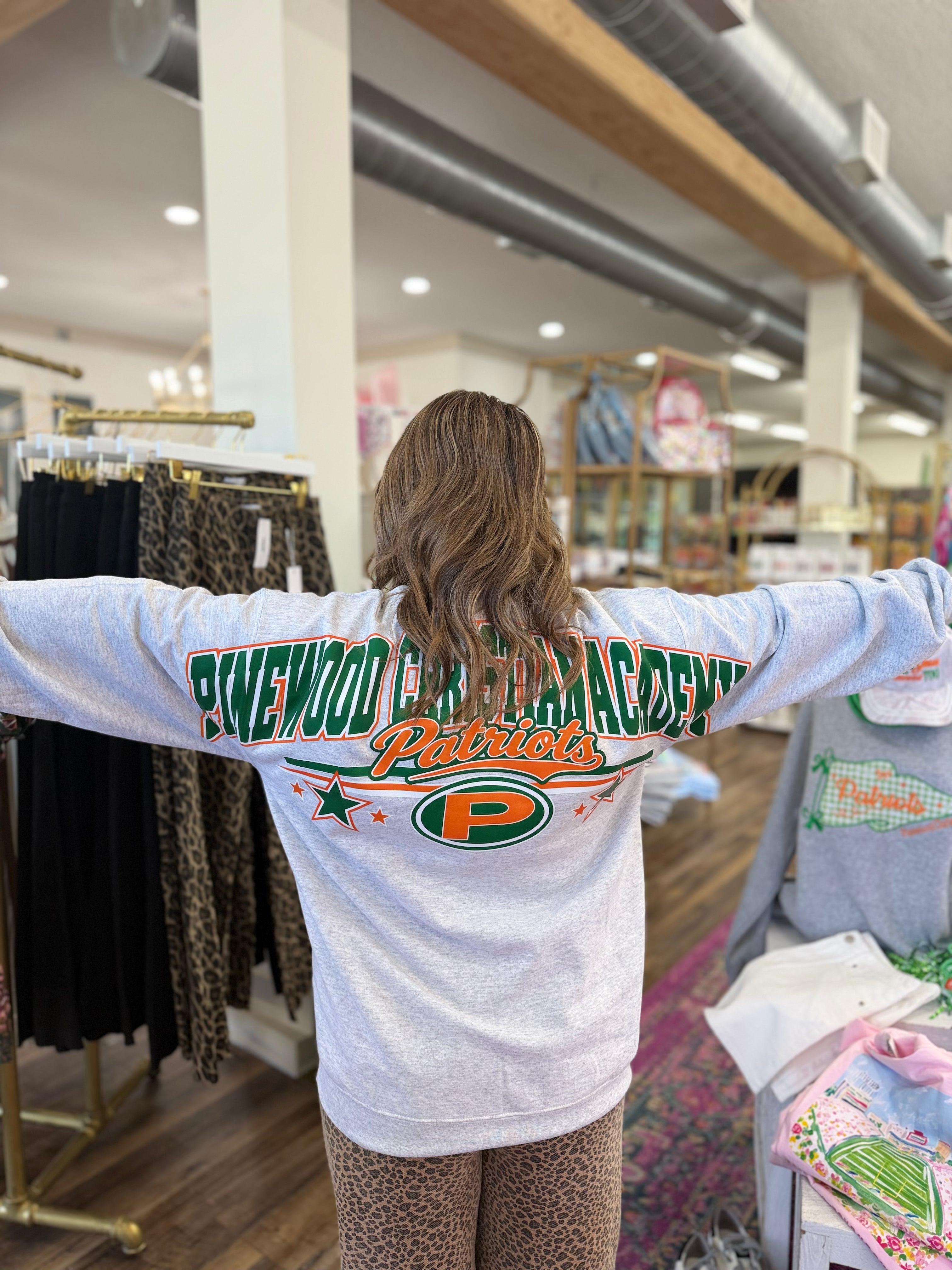 Pinewood Large Back Crewneck