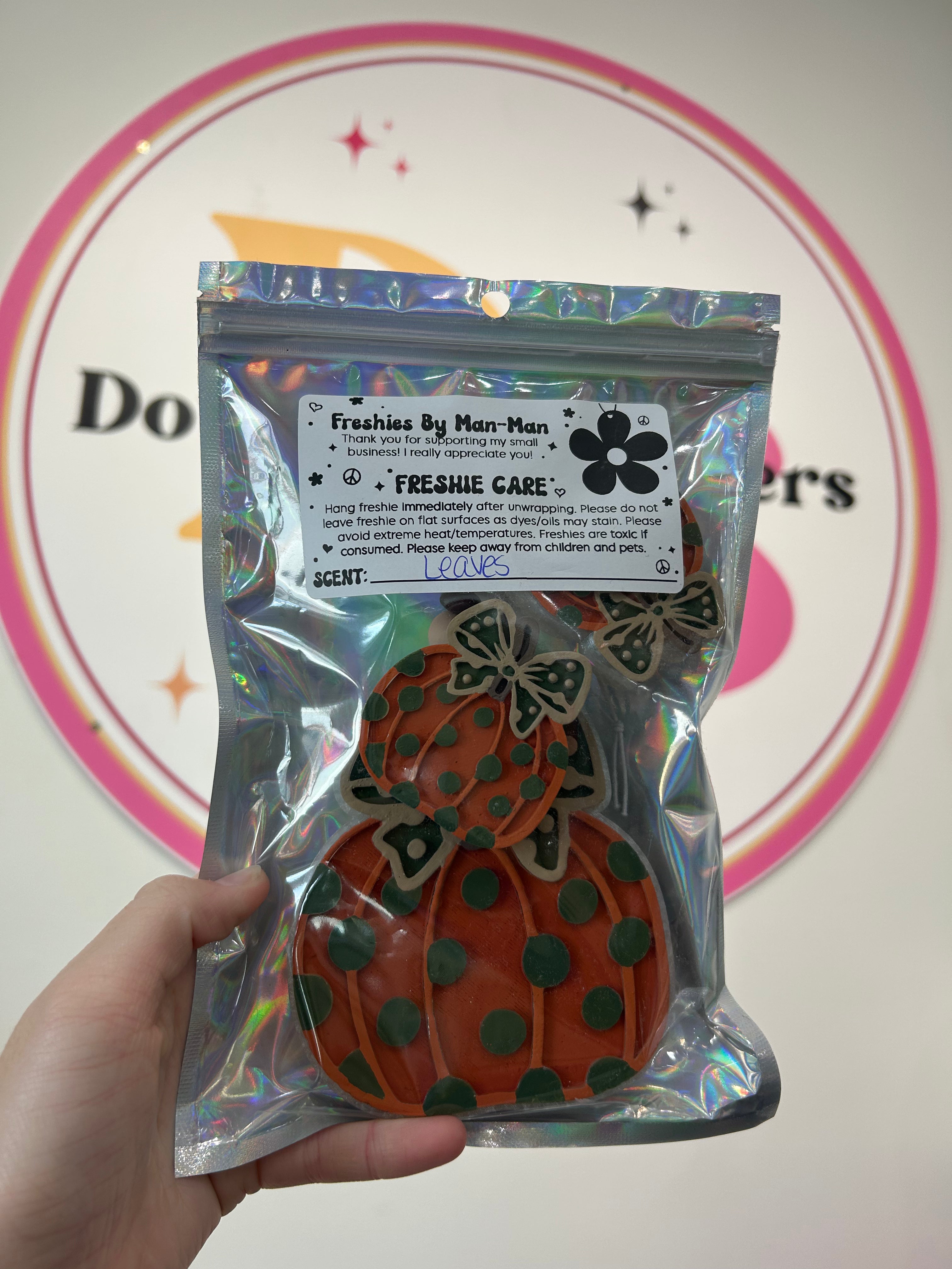 Pumpkin Freshie Vent Clip Set