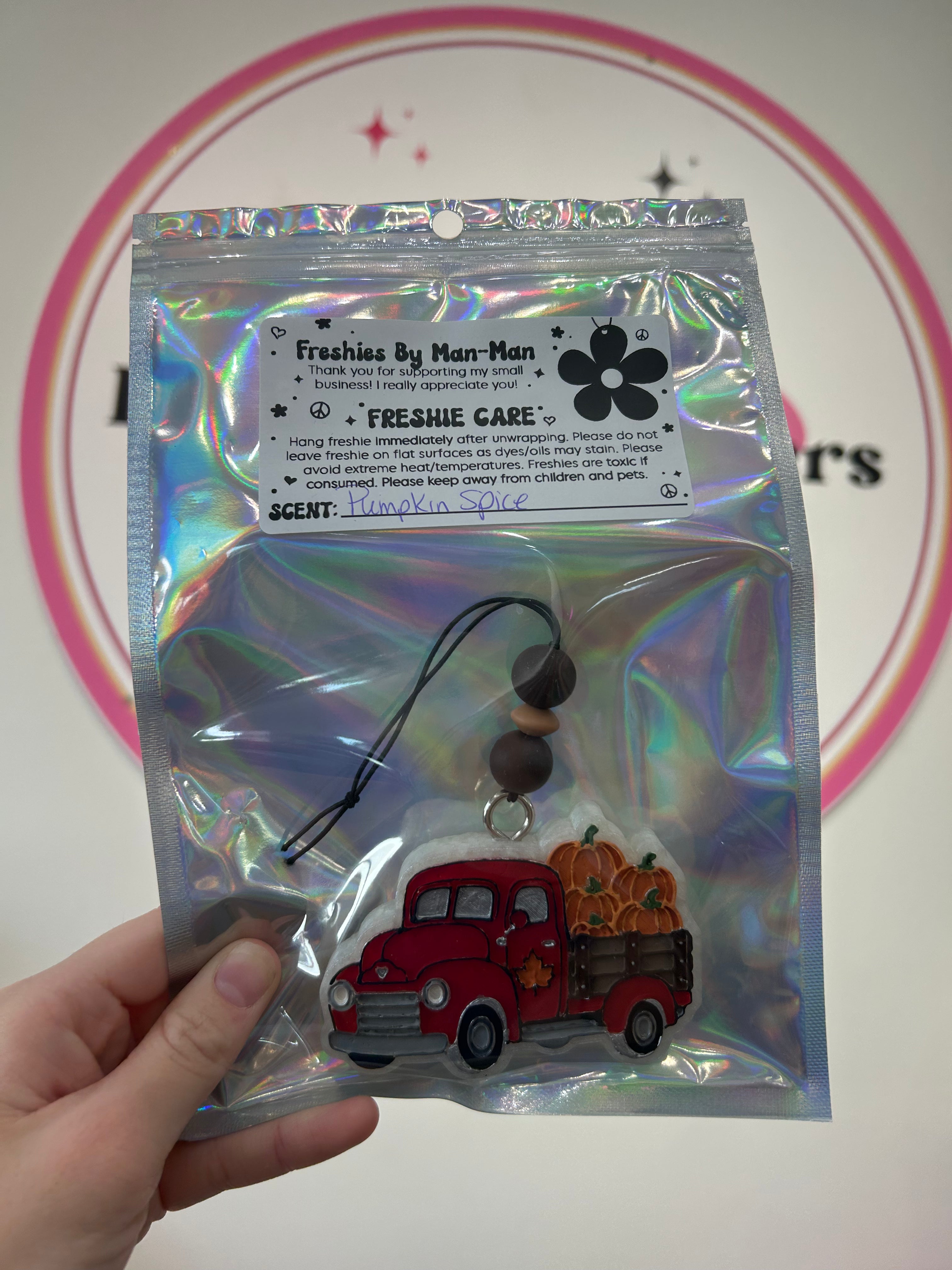 Pumpkin Truck Freshie