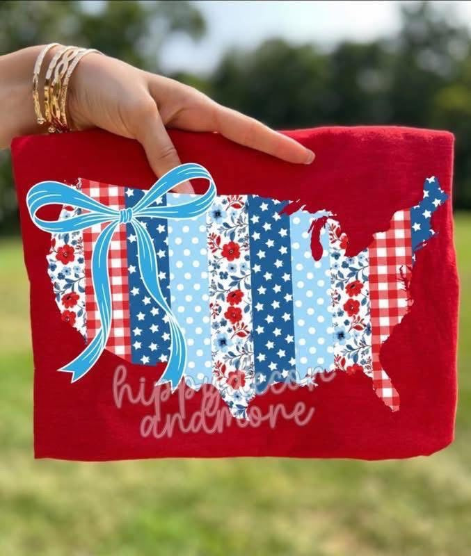 Red, White, Blue Tee Sale
