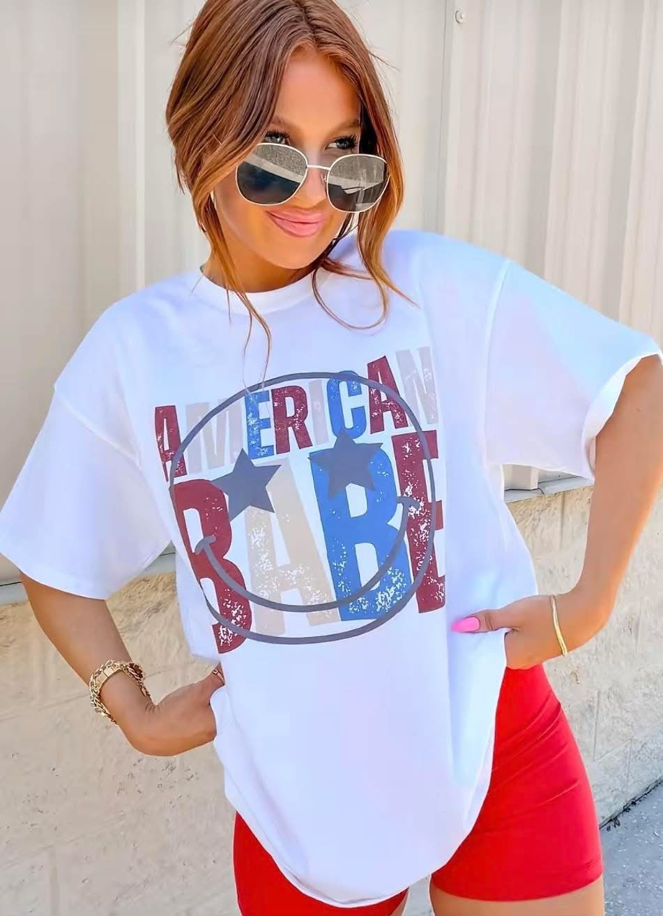 Red, White, Blue Tee Sale
