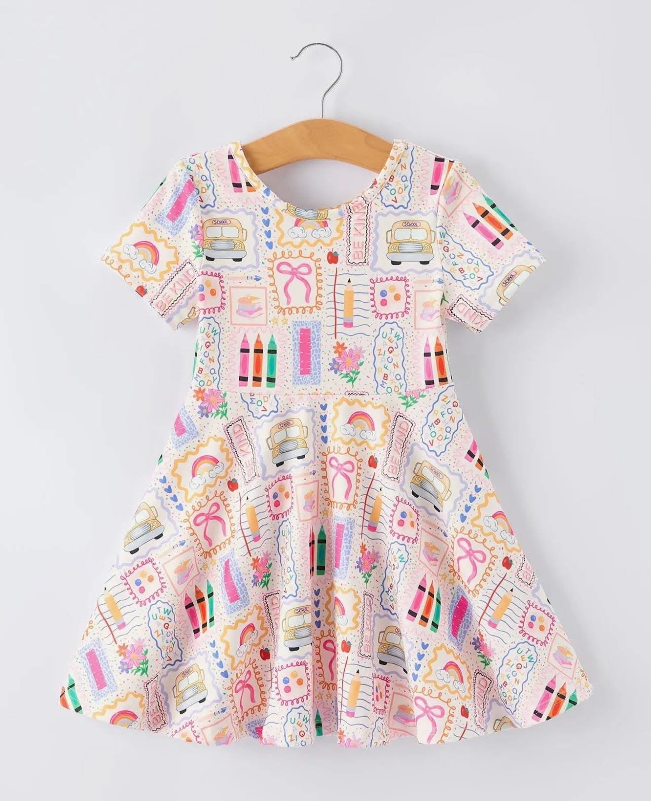 Preppy Dress- Back To School