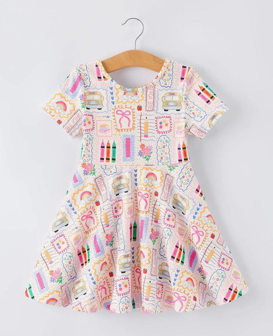 Preppy Dress- Back To School