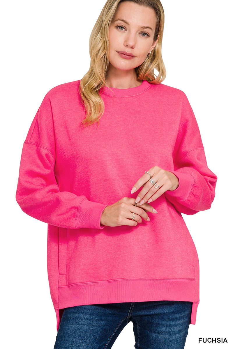 Zenana Hi Lo Pullovers