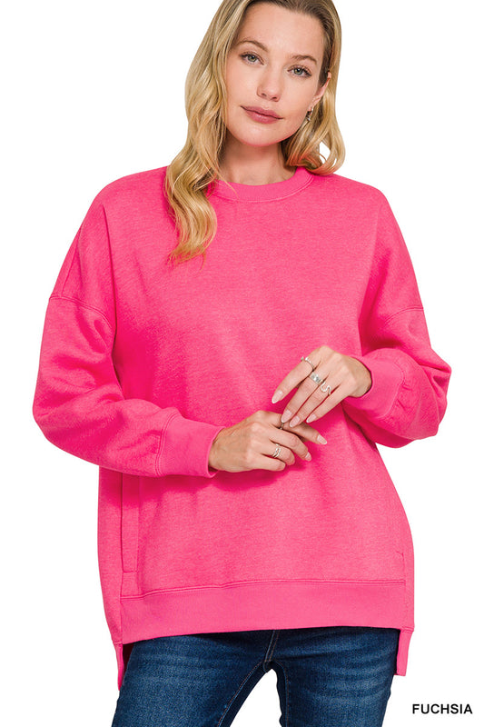 Zenana Hi Lo Pullovers