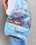 Packed Party- Celebrate Confetti Clear Backpack