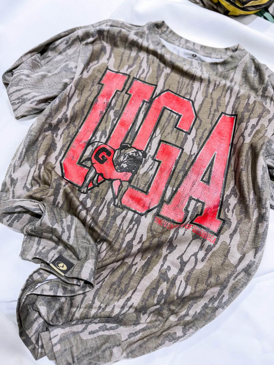 Vintage UGA Bottomland Game Day Tee