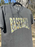Camo Baseball~ Pepper Tee
