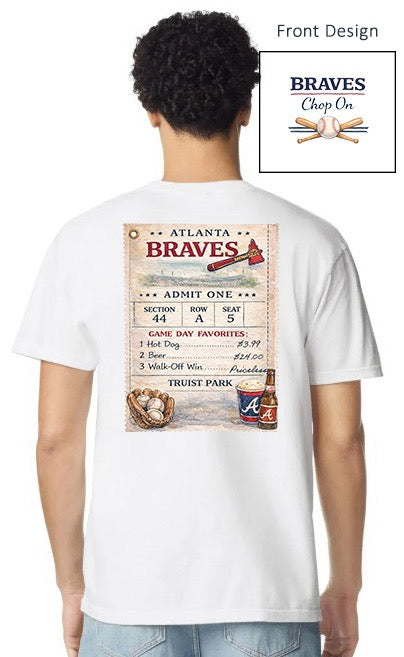 Braves Admit One 🎟️ ⚾️