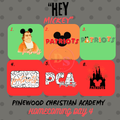 PCA " HEY MICKEY" DISNEY CHARACTER ON VACATION
