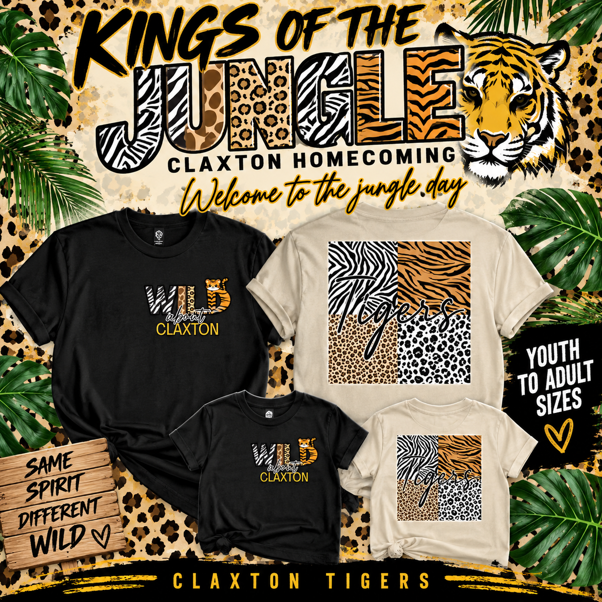 Claxton~Homecoming Kings of the Jungle~ Jungle Day